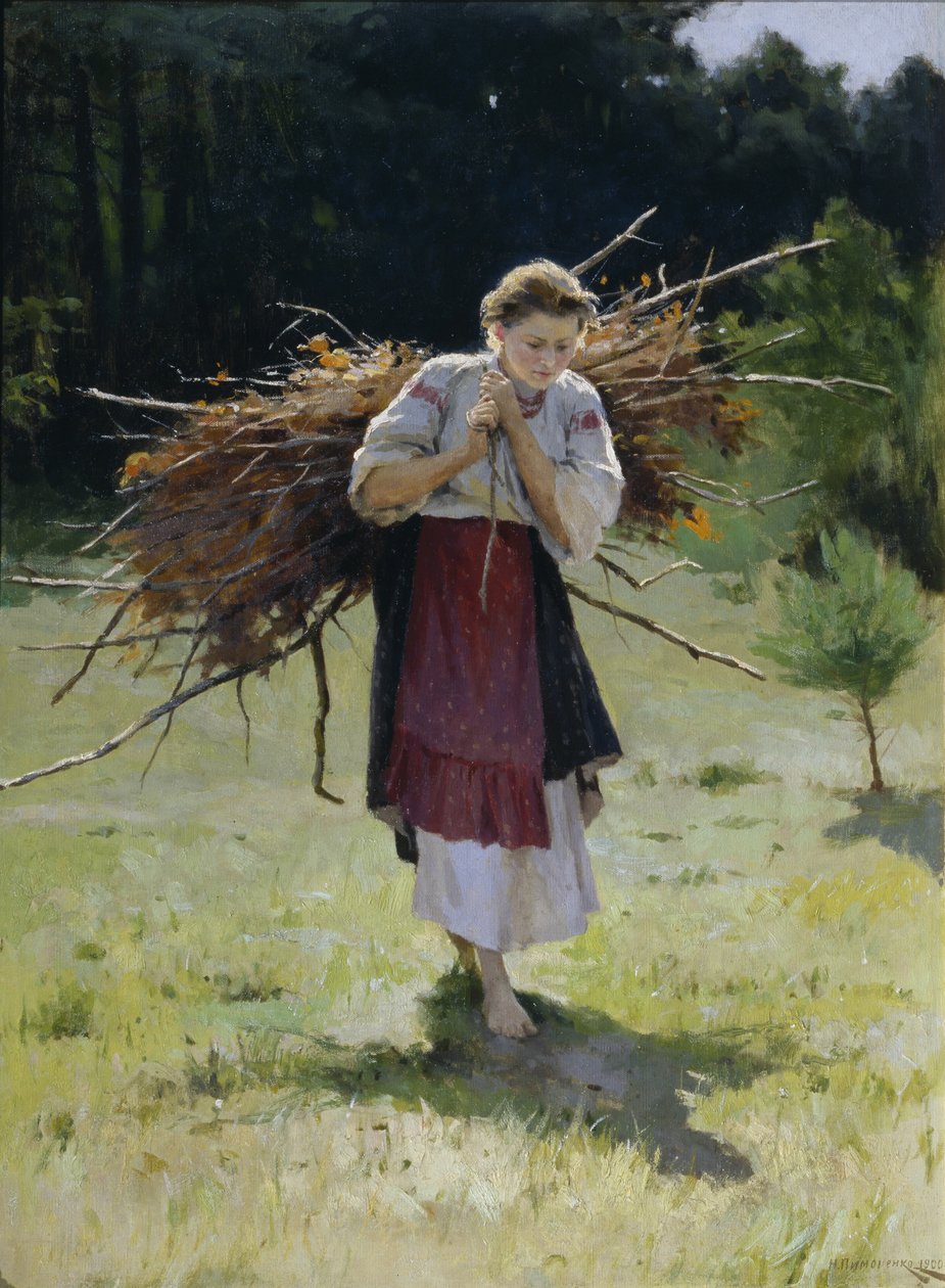 Desde el bosque, 1900 de Mykola Kornylijowytsch Pymonenko