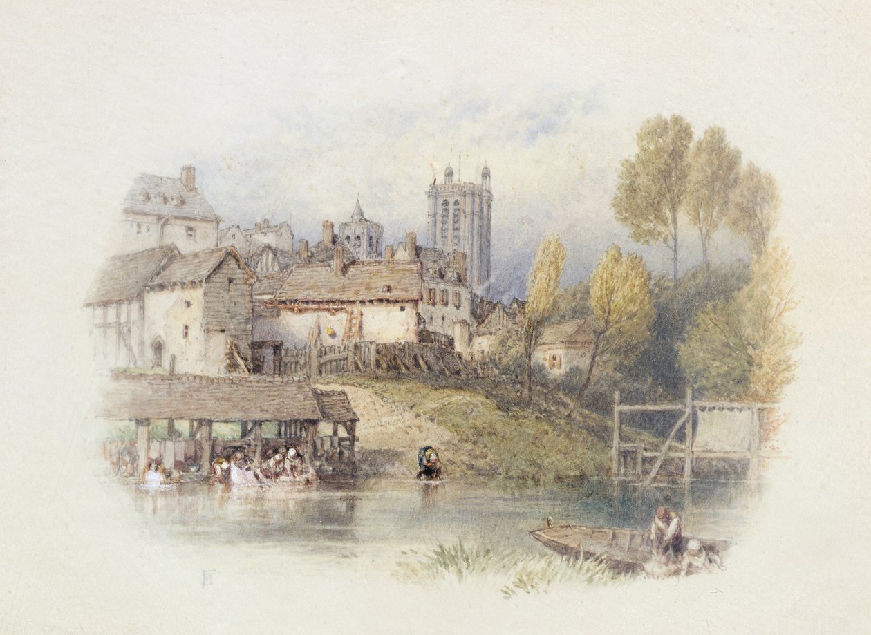 Nantes, Francia de Myles Birket Foster