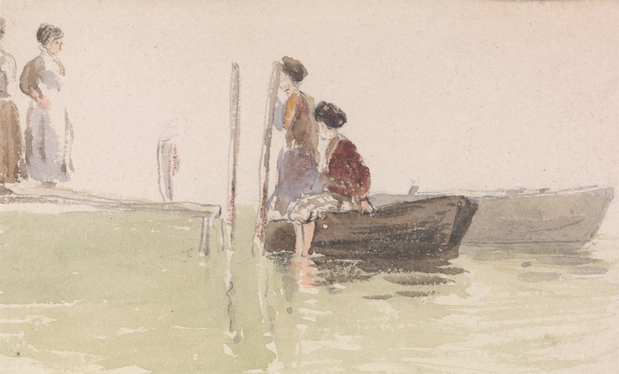 El embarcadero de Myles Birket Foster