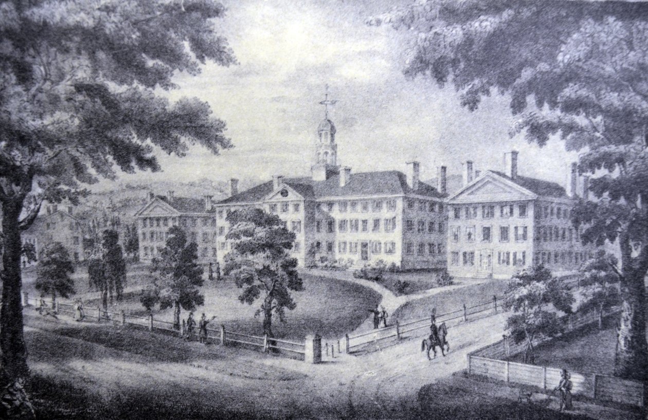 Ilustración de Currier & Ives del Siglo XIX. Dartmouth College de N. and Ives, J.M. Currier