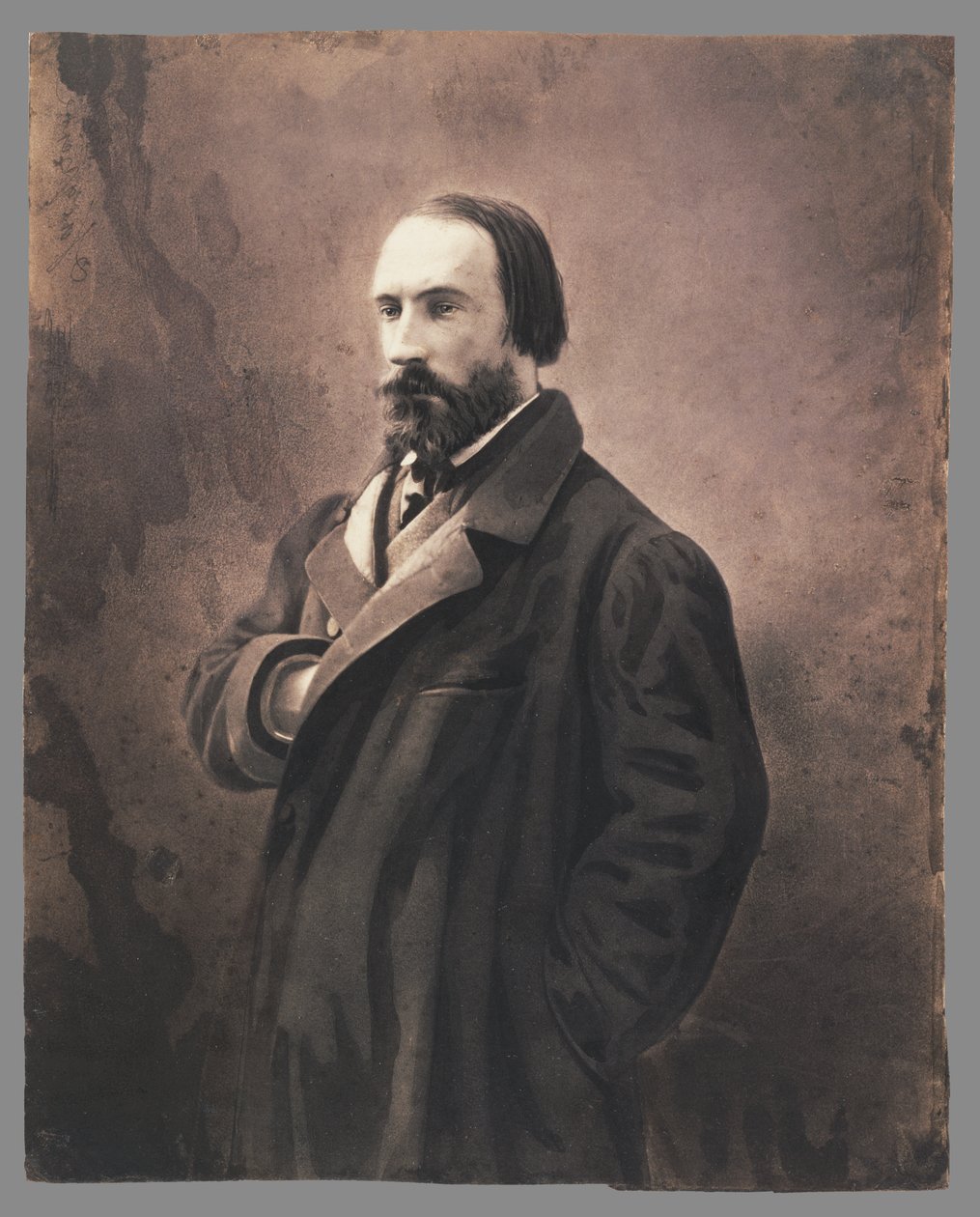 Auguste Vacquerie, c.1865 de Nadar