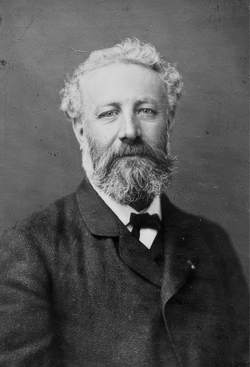 Jules Verne (1828-1905). Escritor francés. Um 1880 de Nadar