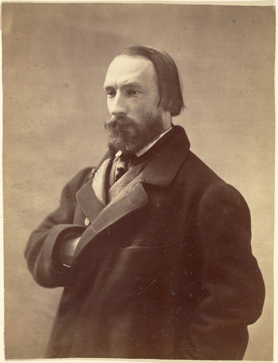 Auguste Vacquerie, escritor de Nadar [Gaspard Félix Tournachon]