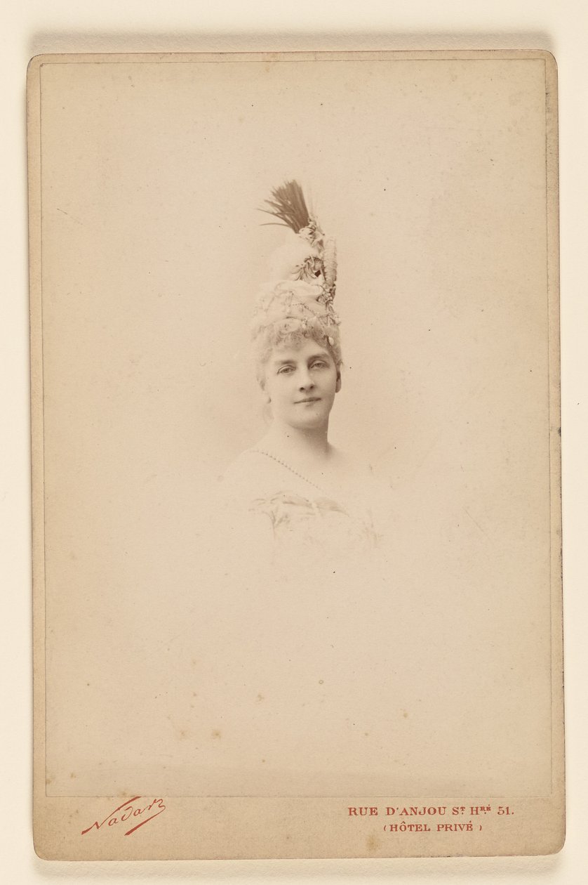 [Condesa Hélène de Pourtalès] de Nadar [Gaspard Félix Tournachon]
