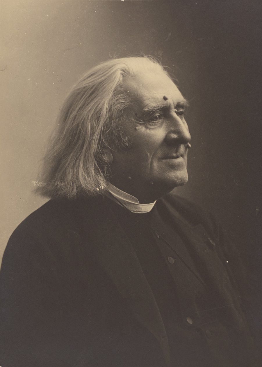 [Franz Liszt] de Nadar [Gaspard Félix Tournachon]