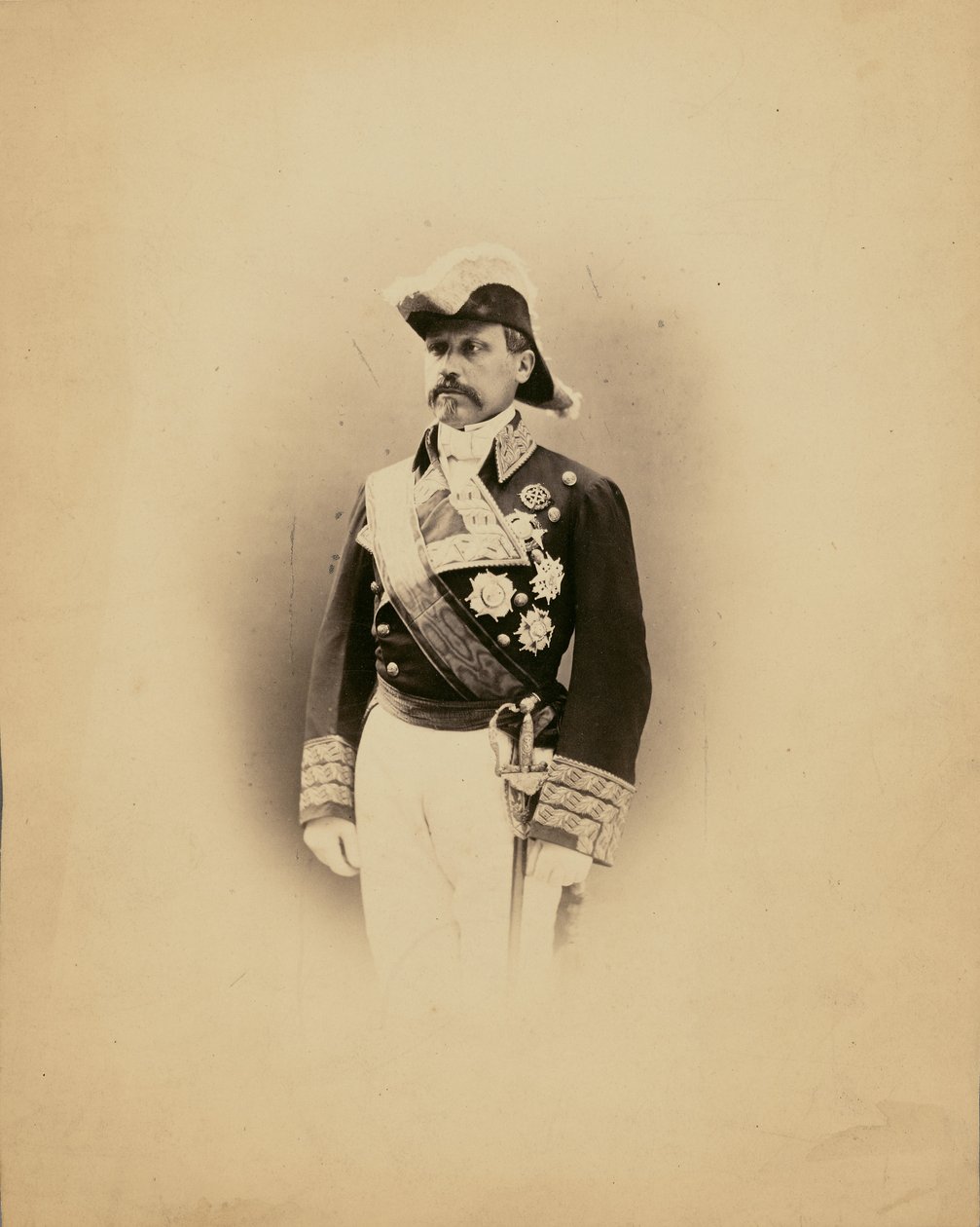 M[aréch]al Serrano de Nadar [Gaspard Félix Tournachon]