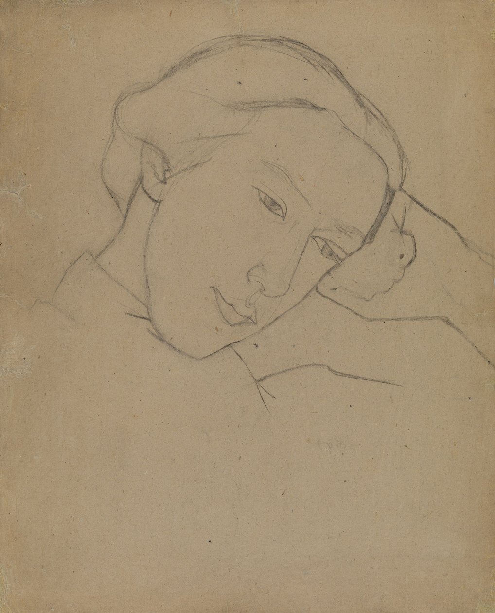 Autorretrato, 1910s de Nadezhda Vladimirovna Lermontova