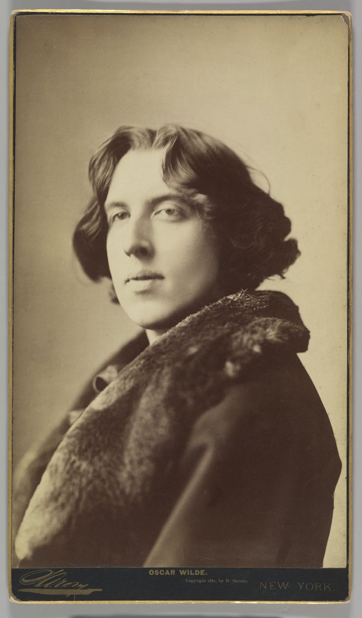 Oscar Wilde, c.1822 de Napoleon Sarony