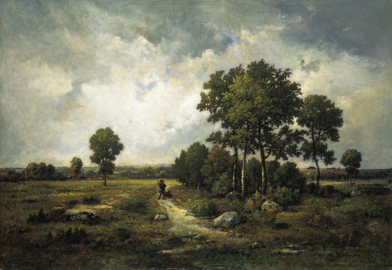 El cazador, 1871 de Narcisse Virgile Diaz de la Peña