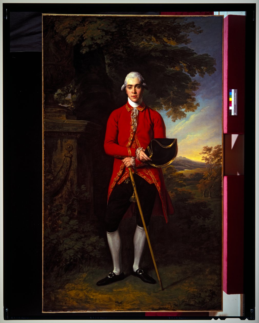Portriat de Thomas Assheton-Smith (lienzo) de Nathaniel Dance