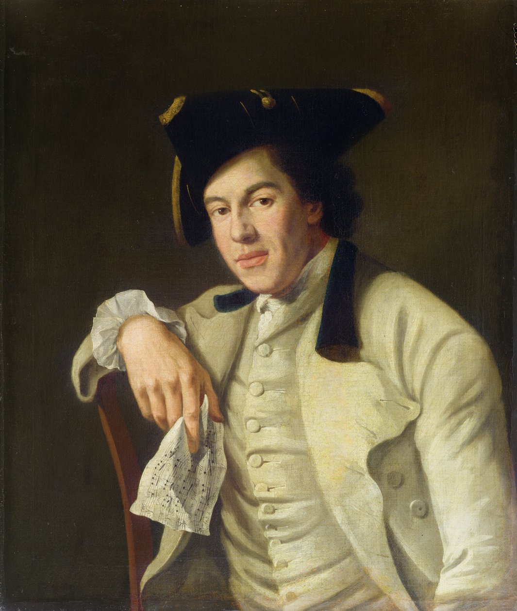 Retrato de Charles Lee Lewis (1740-1803) de Nathaniel Hone