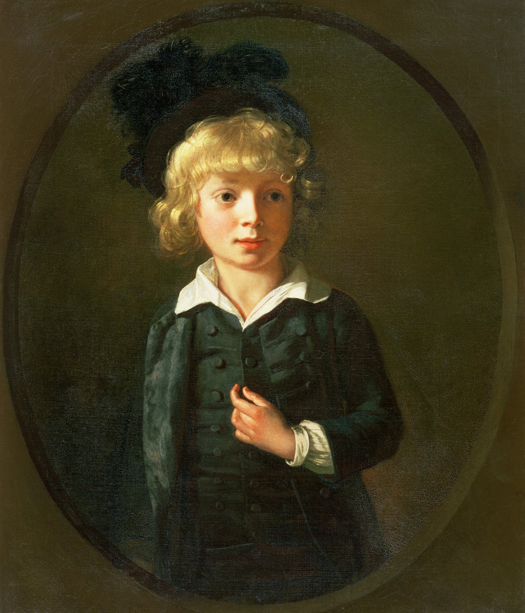 Retrato de un niño de Nathaniel Hone