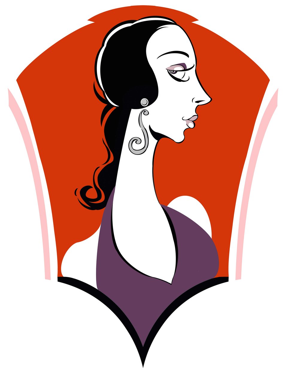 Moda de los años 1920: estilo art deco de Neale Osborne