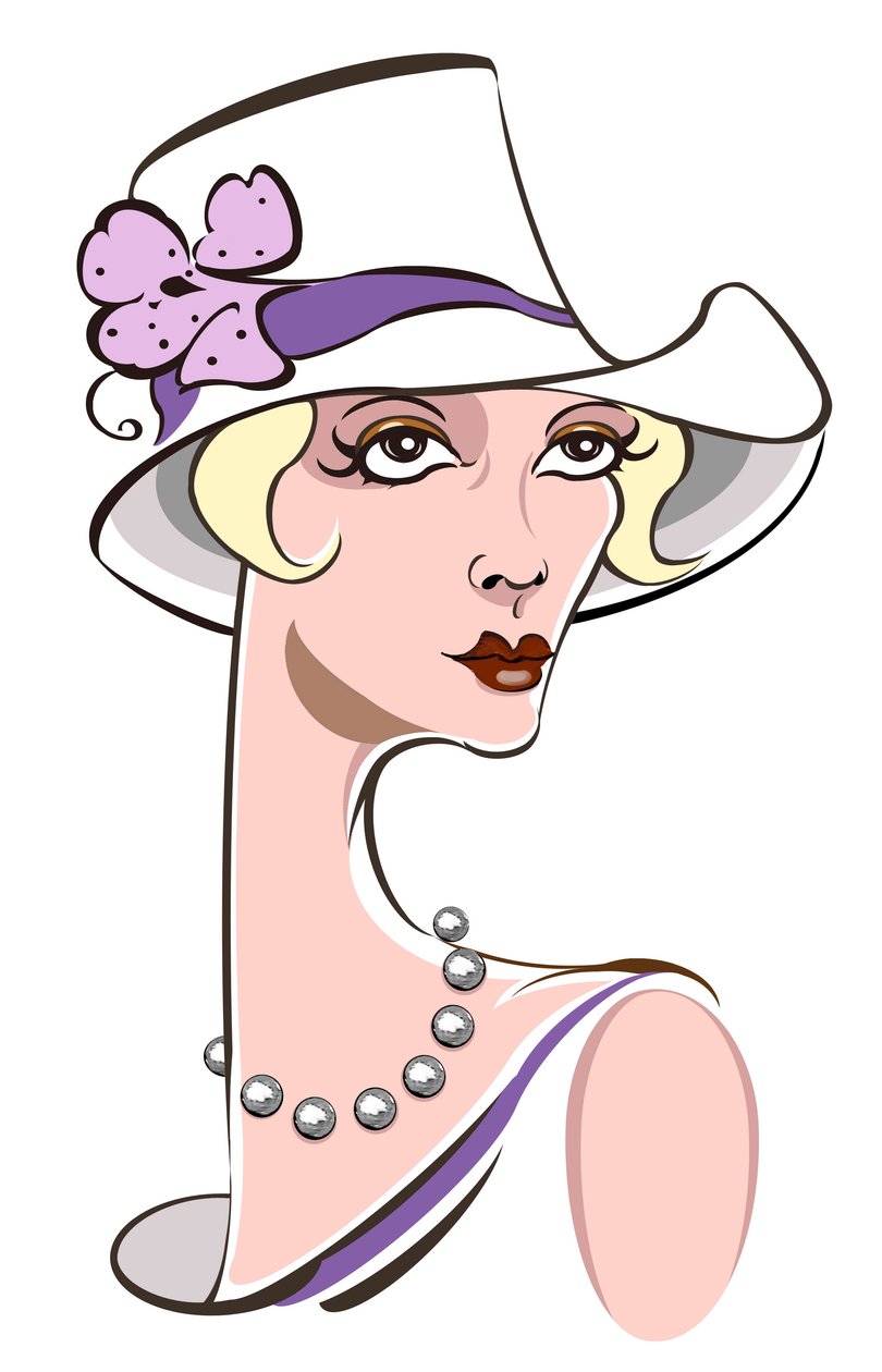 Moda de los años 1920: sombrero cloche de Neale Osborne