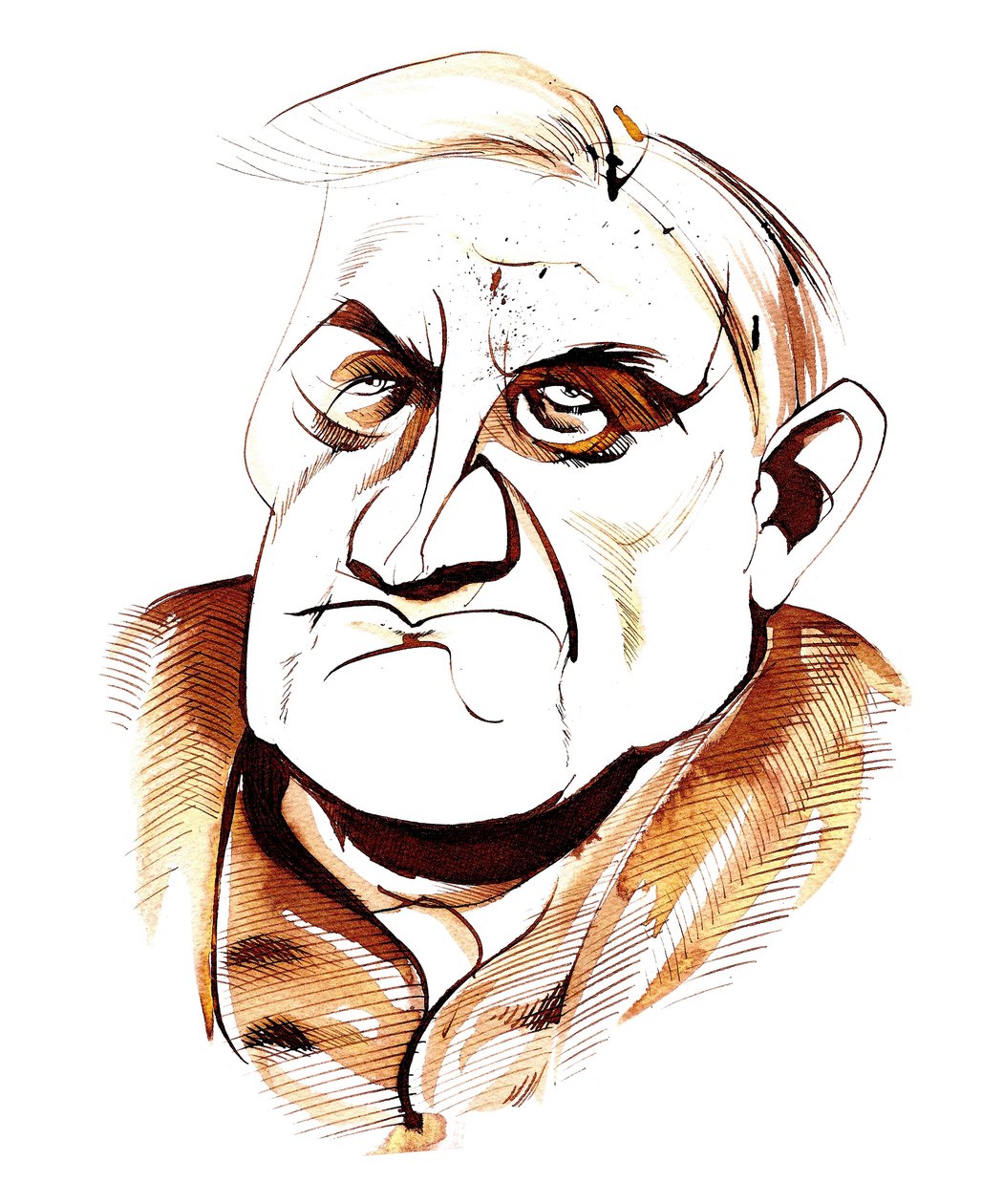 Ralph Vaughan Williams - caricatura de Neale Osborne