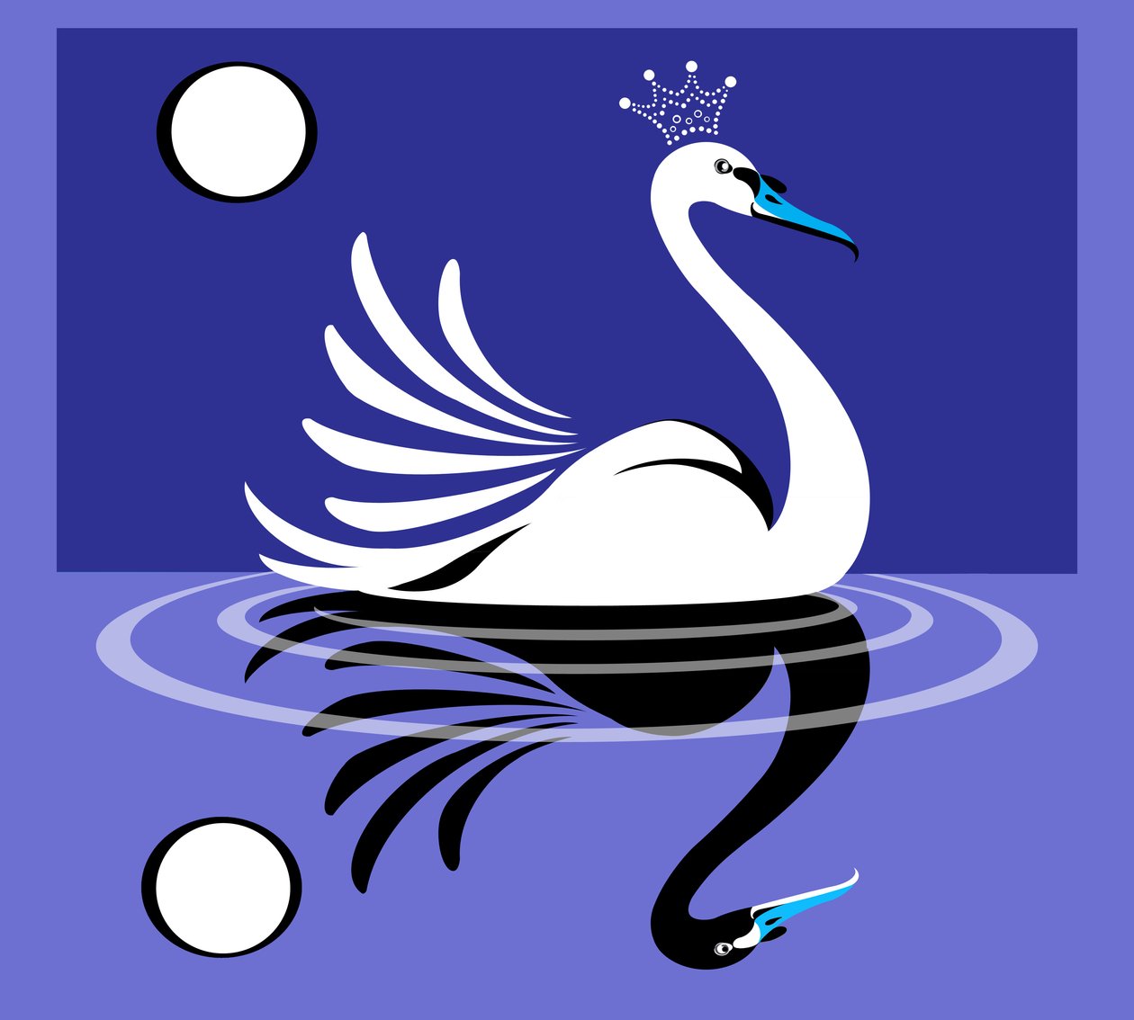 El lago de los cisnes, 2019 de Neale Osborne