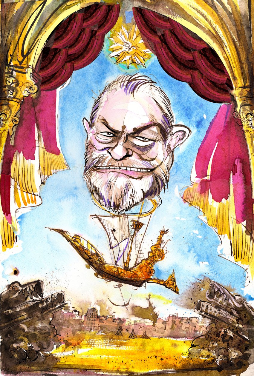 Terry Gilliam - director de cine, guionista, miembro de Monty Python y animador británico nacido en Estados Unidos, nacido en 1940 de Neale Osborne