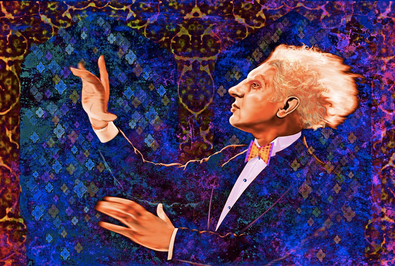 Leopold Stokowski, 2024 (digital) de Neale Osborne