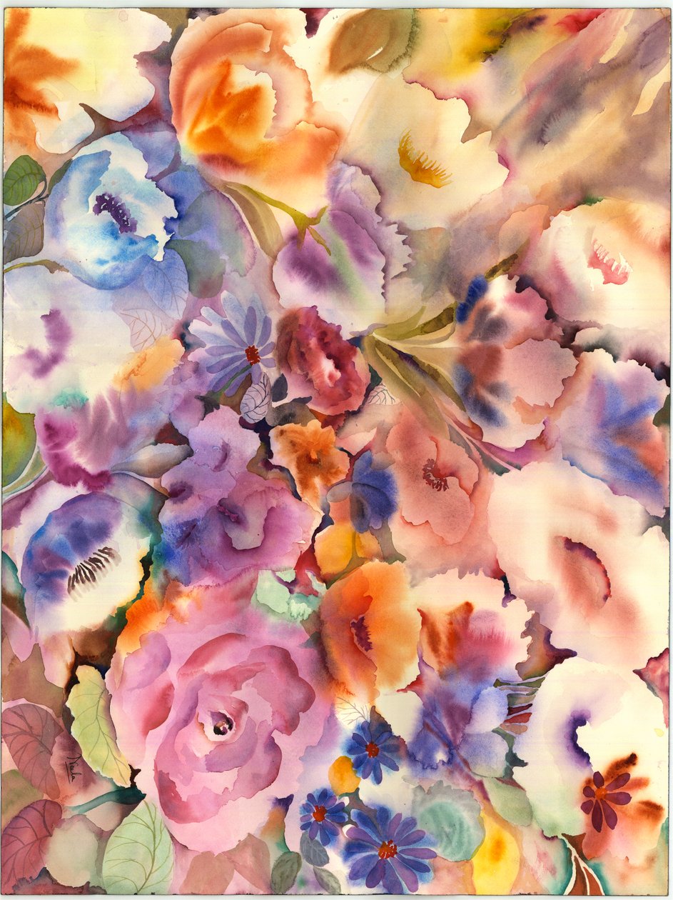 Rosa y Azul de Neela Pushparaj