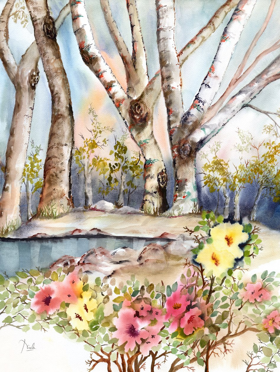 Estanque de Rosa Silvestre de Neela Pushparaj