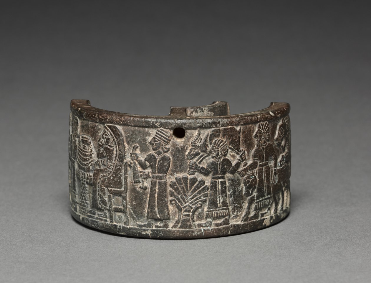 Banquete Pyxis, 800-750 a.C. de Neo Hittite