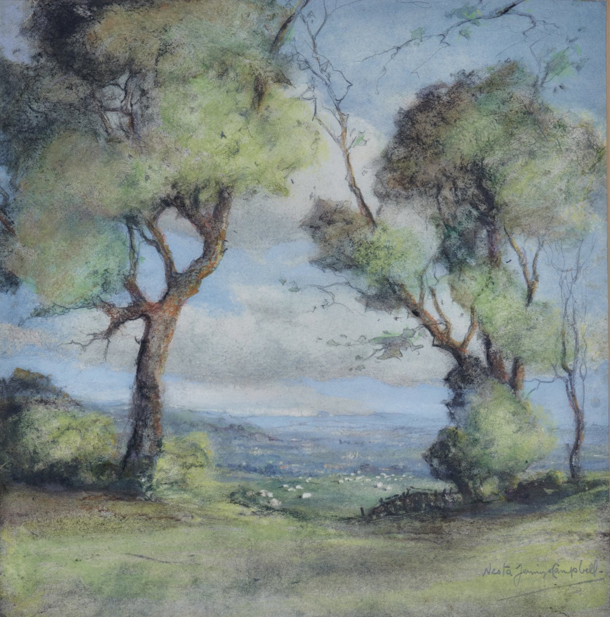 Entre Hawkhurst y Cranbrook de Nesta Jennings Campbell