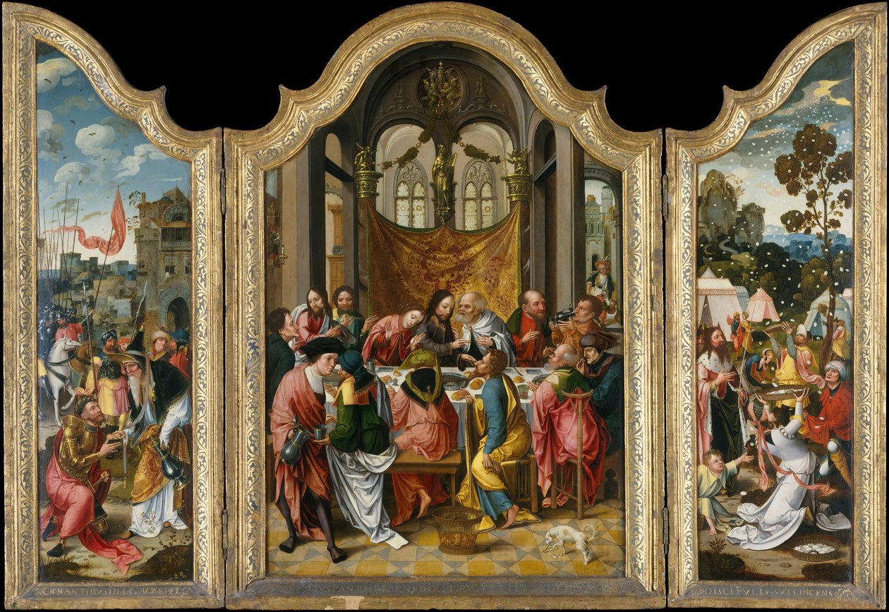 La última cena, 1515-20 de Netherlandish