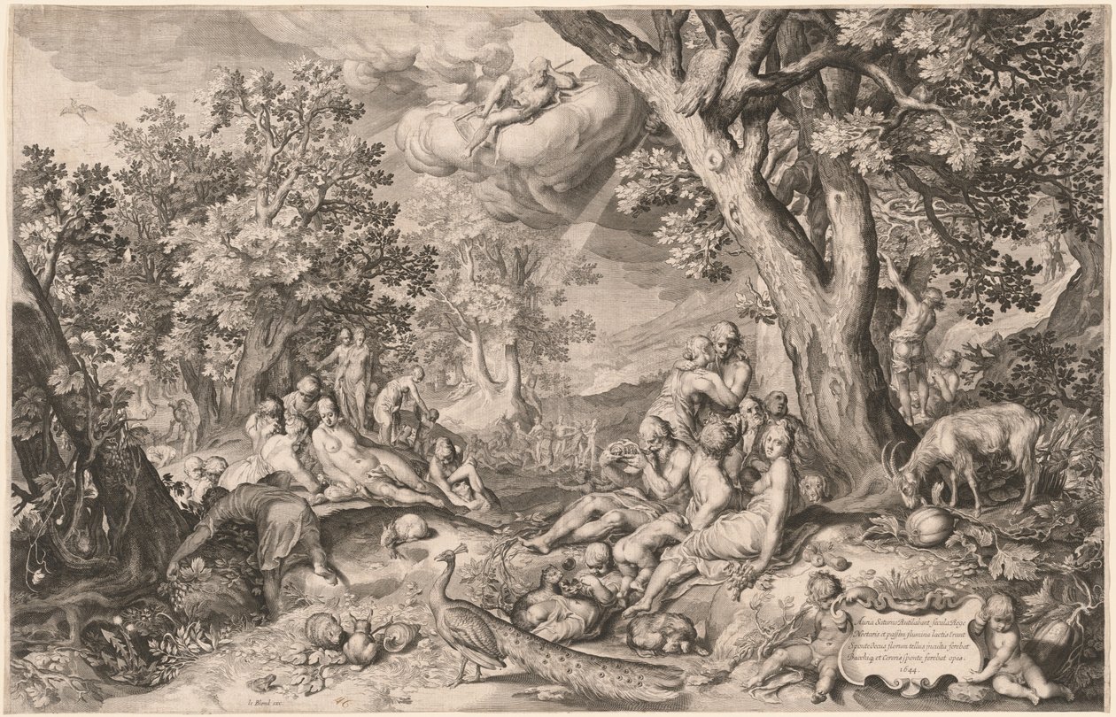 La edad de oro de Netherlandish 17th Century after Nicolaes de Bruyn after Abraham Bloemaert