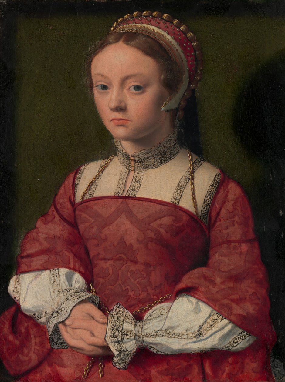 Retrato de una joven de Netherlandish Painter