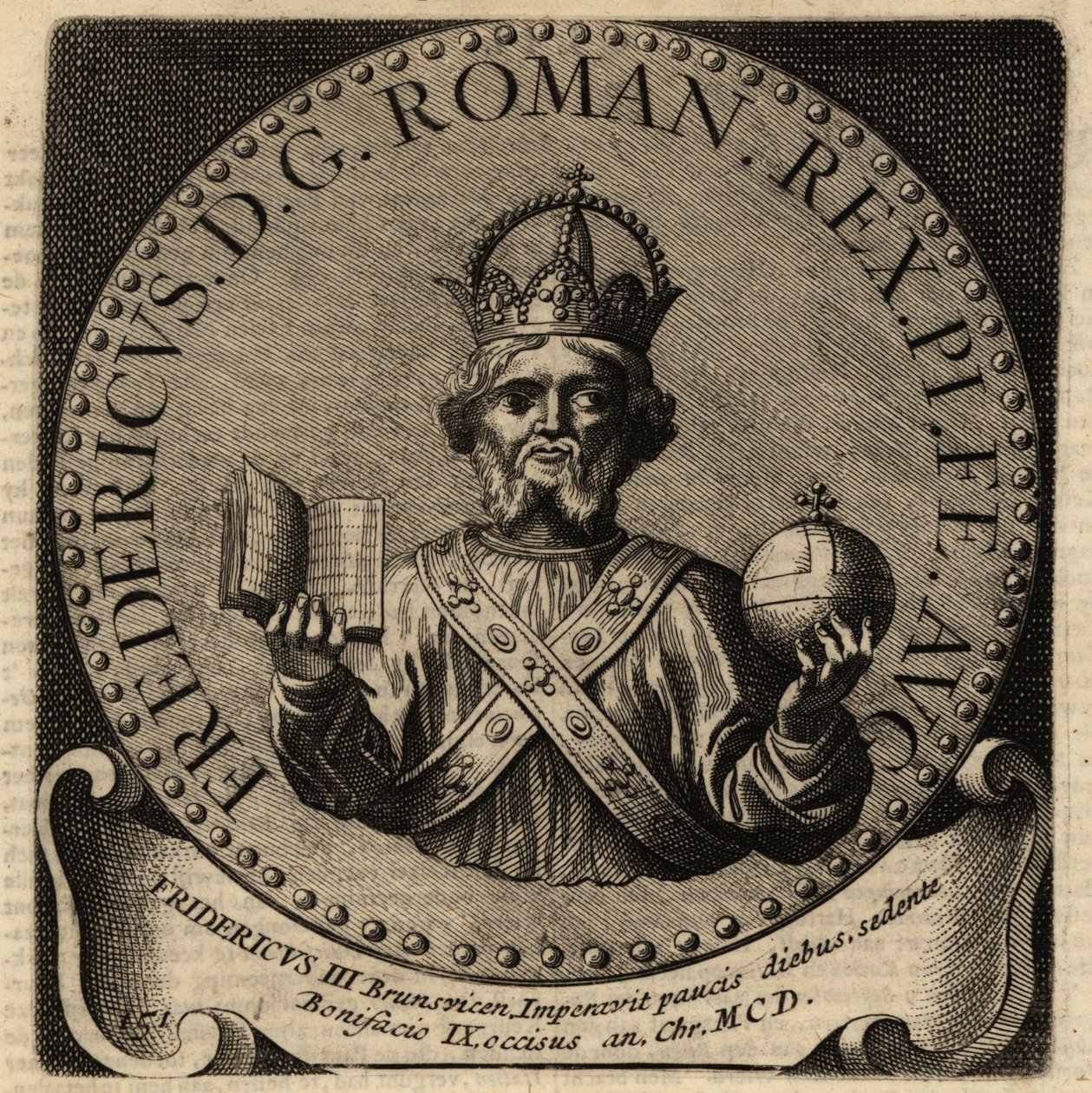 Emperador del Sacro Imperio Romano Federico III de Netherlandish School