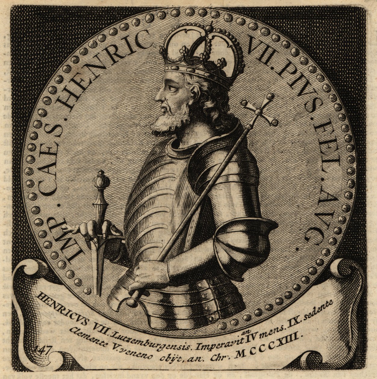 Emperador del Sacro Imperio Romano Enrique VII de Netherlandish School