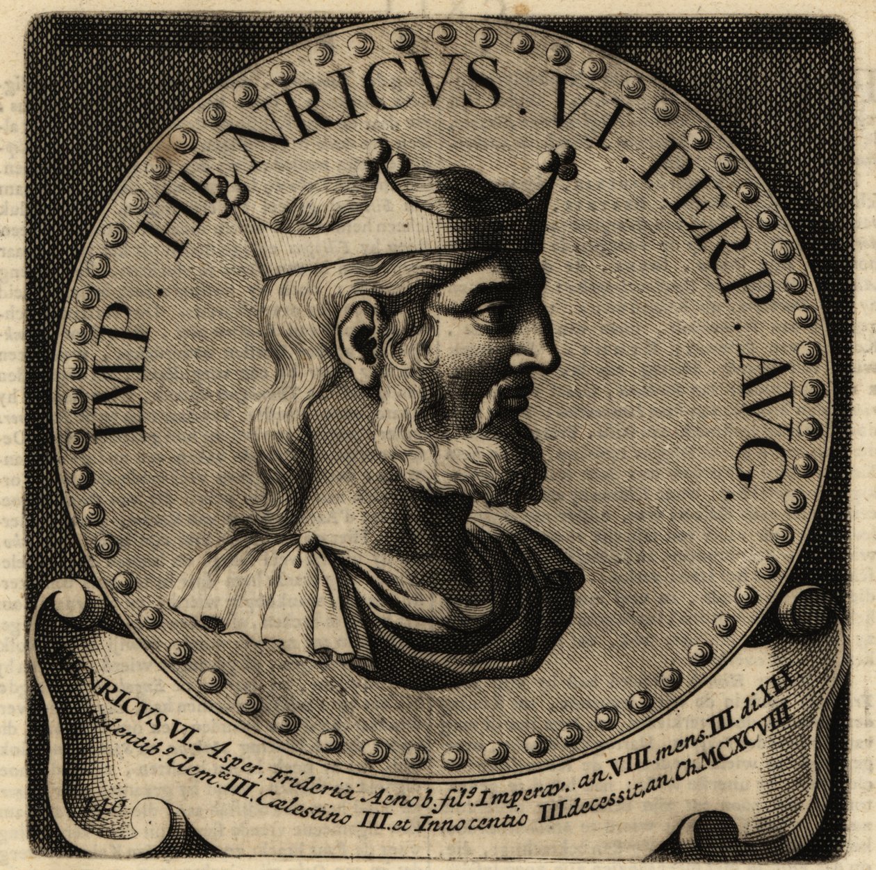 Emperador del Sacro Imperio Romano Germánico Enrique VI de Netherlandish School