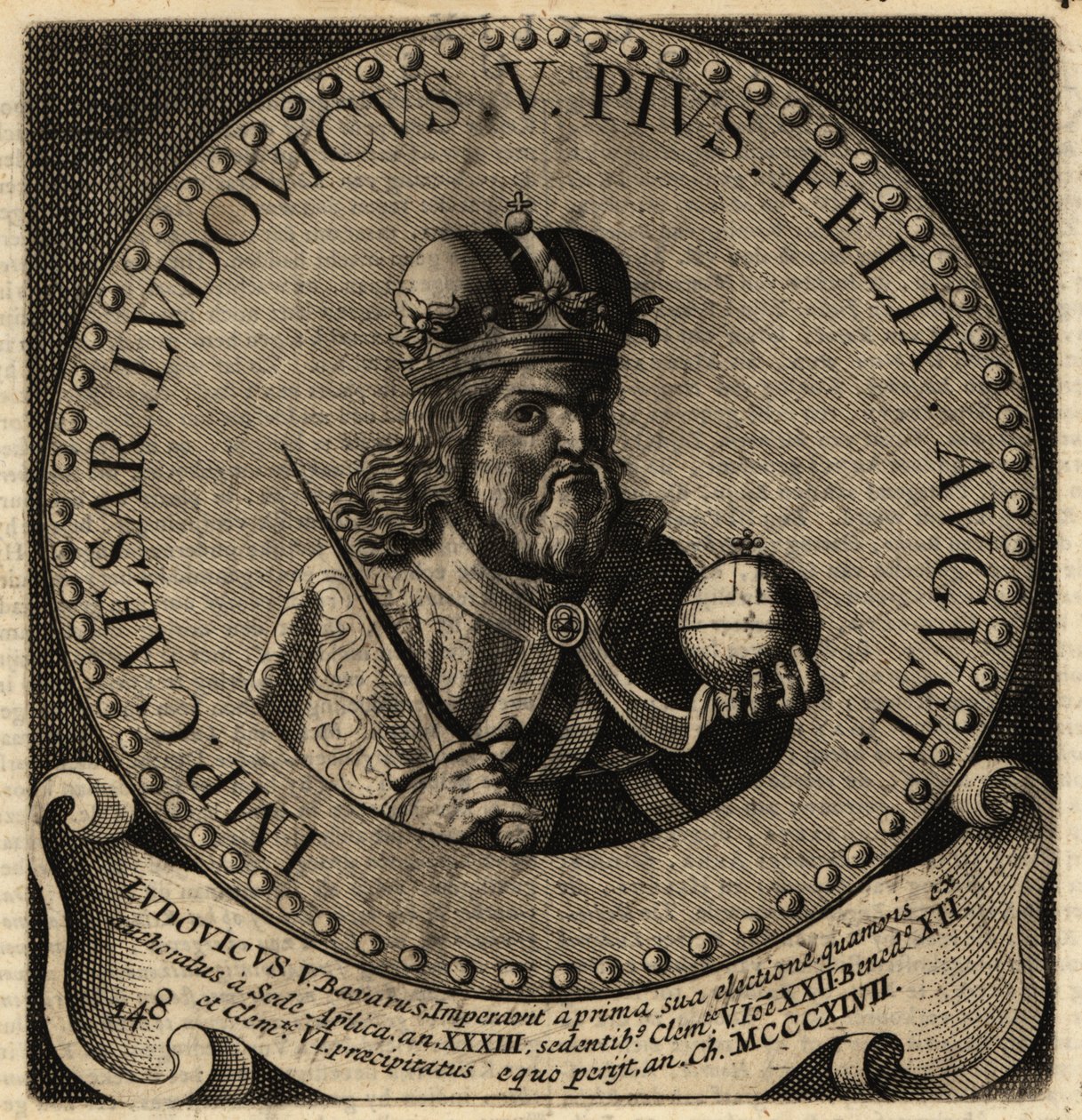 Emperador del Sacro Imperio Romano Germánico Luis IV de Netherlandish School