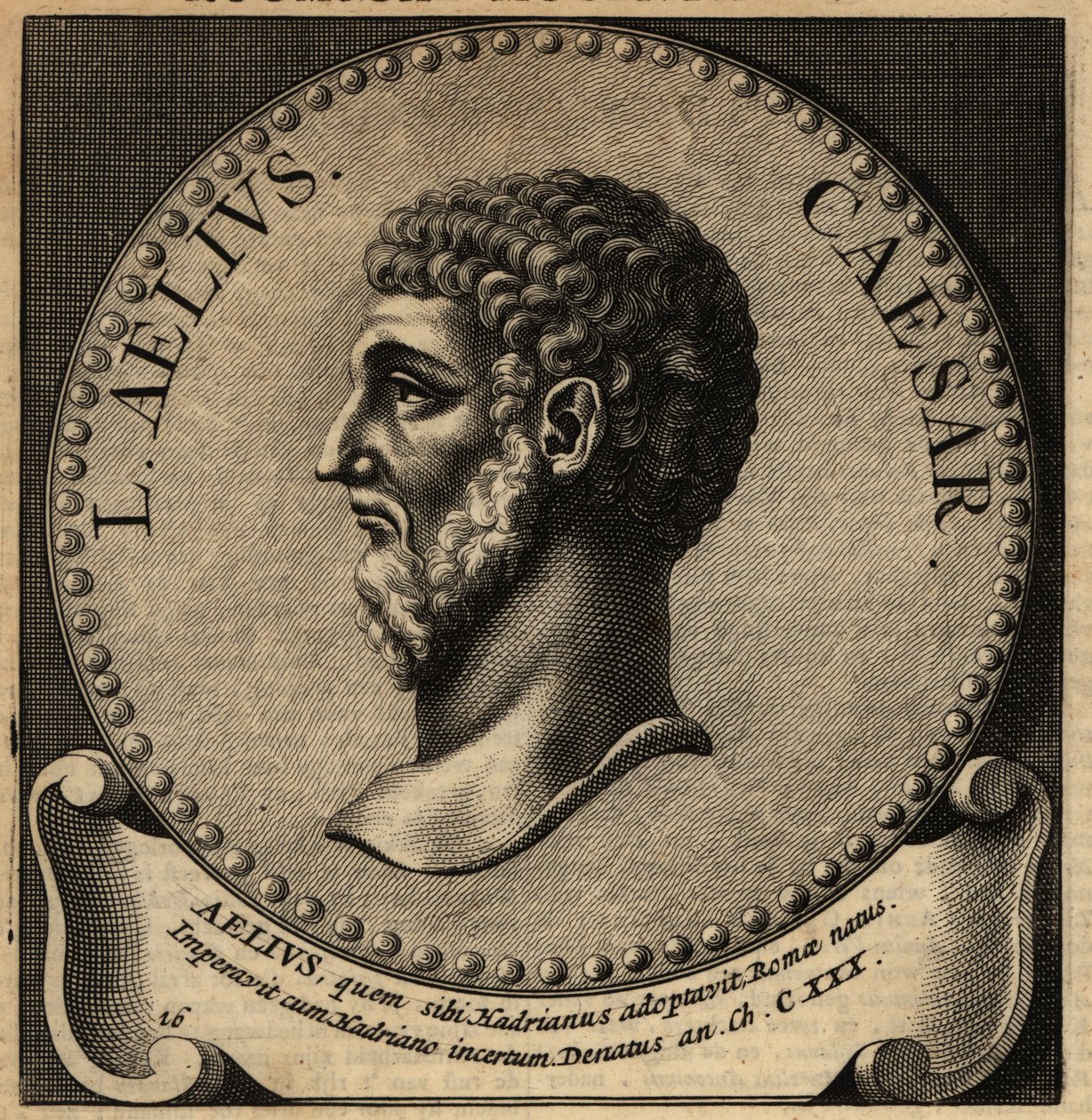 Retrato de Lucio Elio César de Netherlandish School
