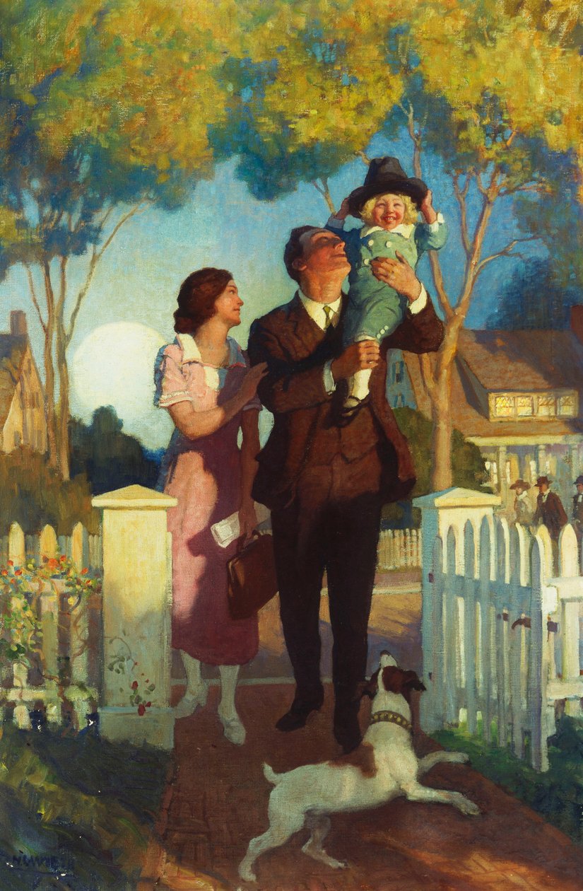 Llegando a Casa de Newell Convers Wyeth