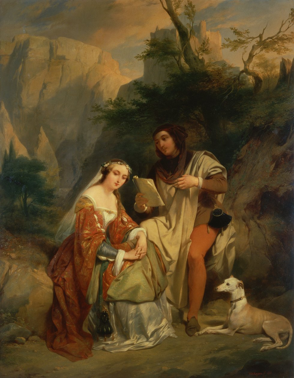 Petrarca y Laura de Nicaise de Keyser