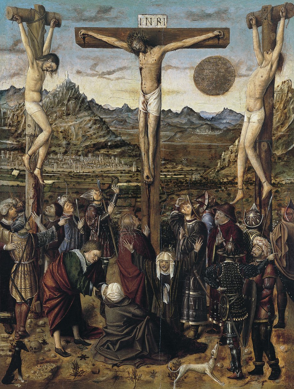 Crucifixión de Niccolo Antonio Colantonio