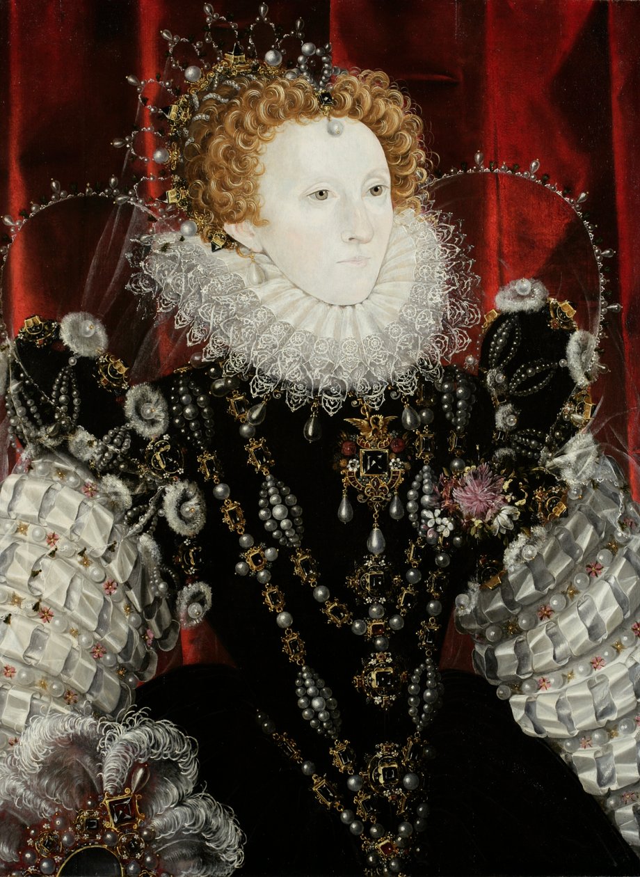Reina Isabel I (1533-1603) de Nicholas Hilliard