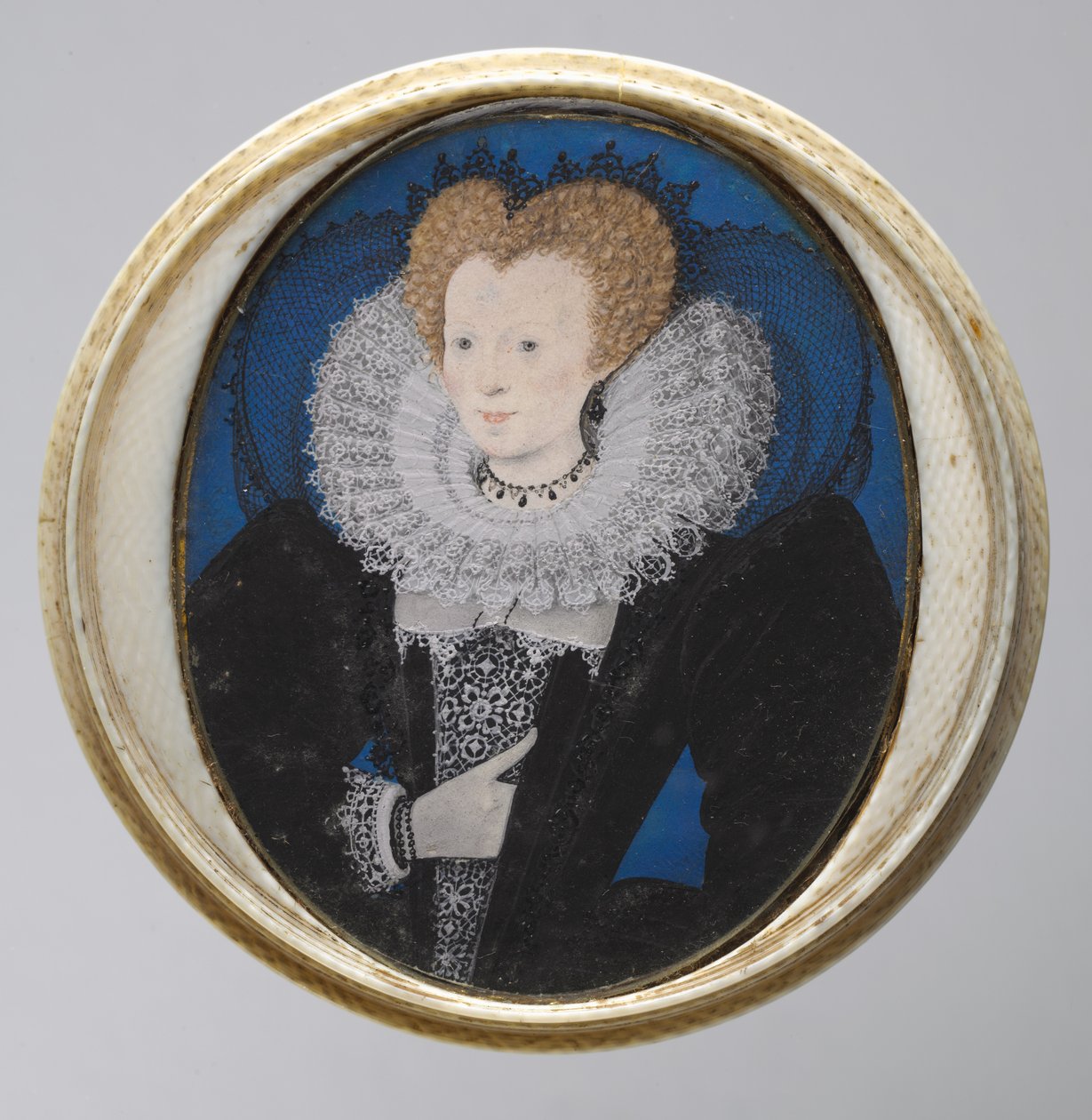 Retrato de una mujer, 1590s de Nicholas Hilliard