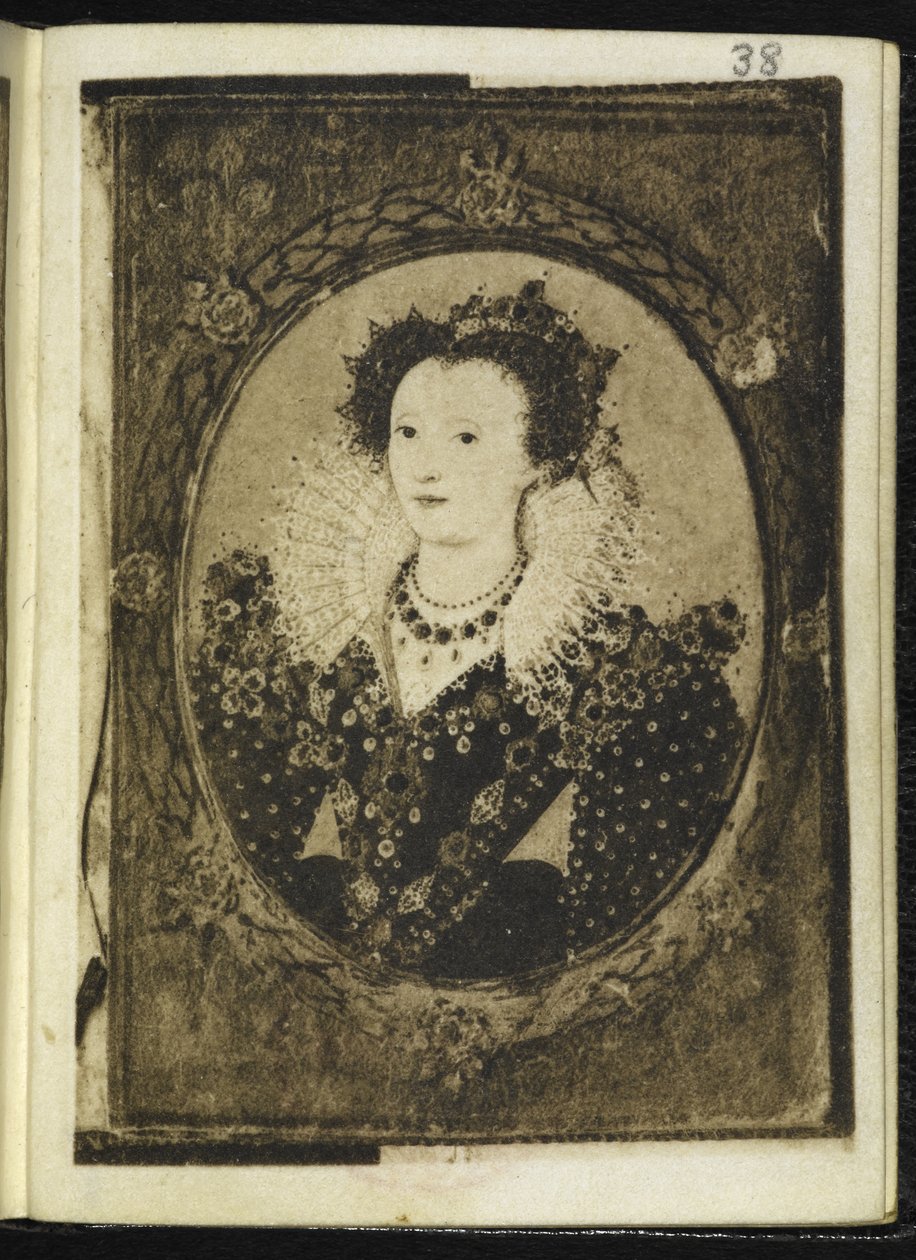 Reina Isabel I (miniatura) de Nicholas Hilliard