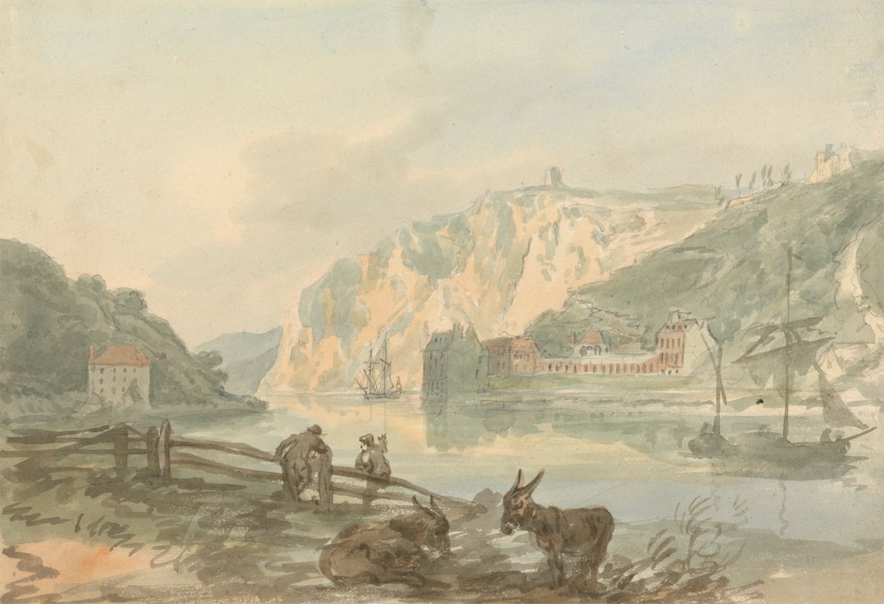 Hotwells desde Rownham Ferry de Nicholas Pocock