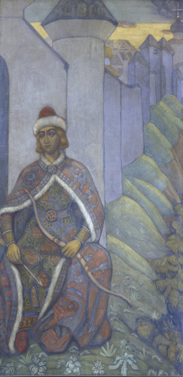 Un caballero, 1910 de Nikolai Konstantinowitsch Roerich