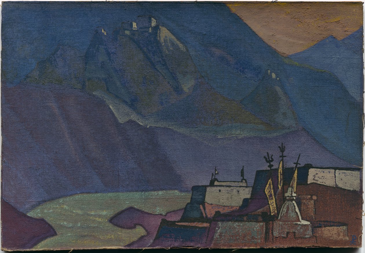 Río Chandra, 1932 de Nicholas Roerich
