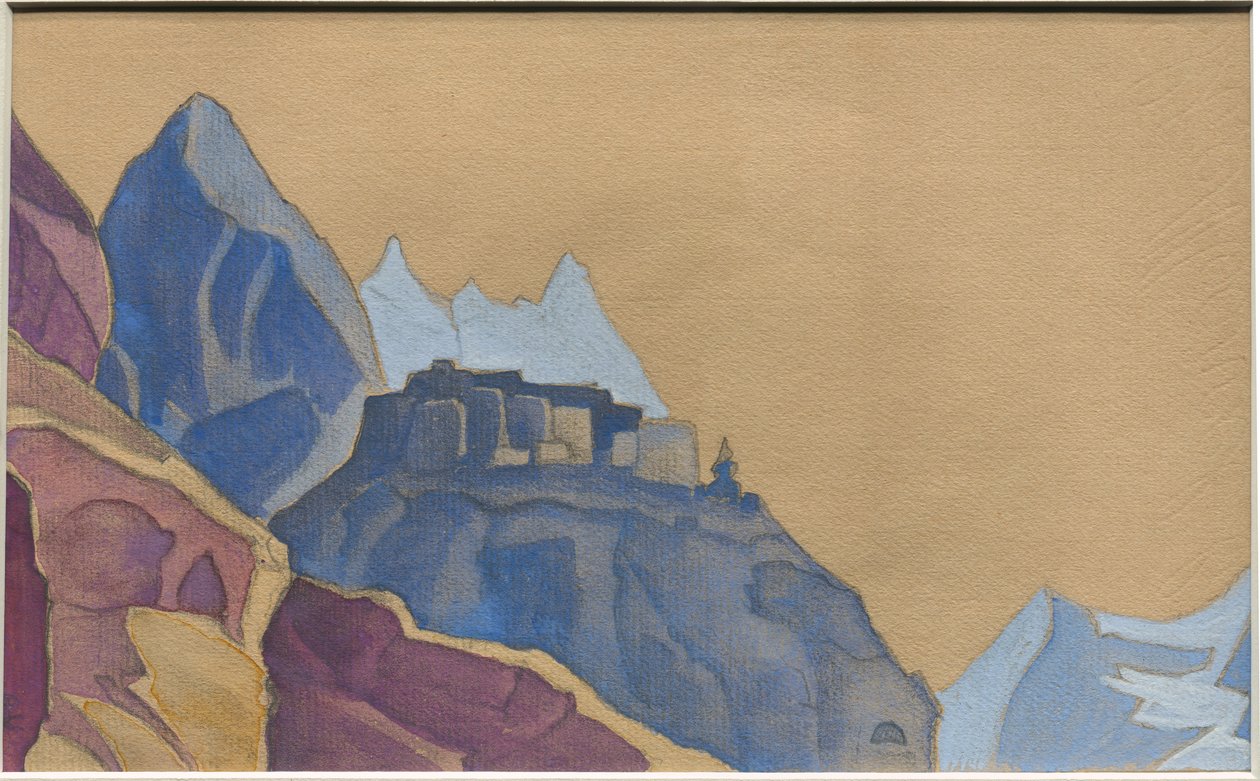 Kardang, hoja de álbum, 1933 de Nicholas Roerich