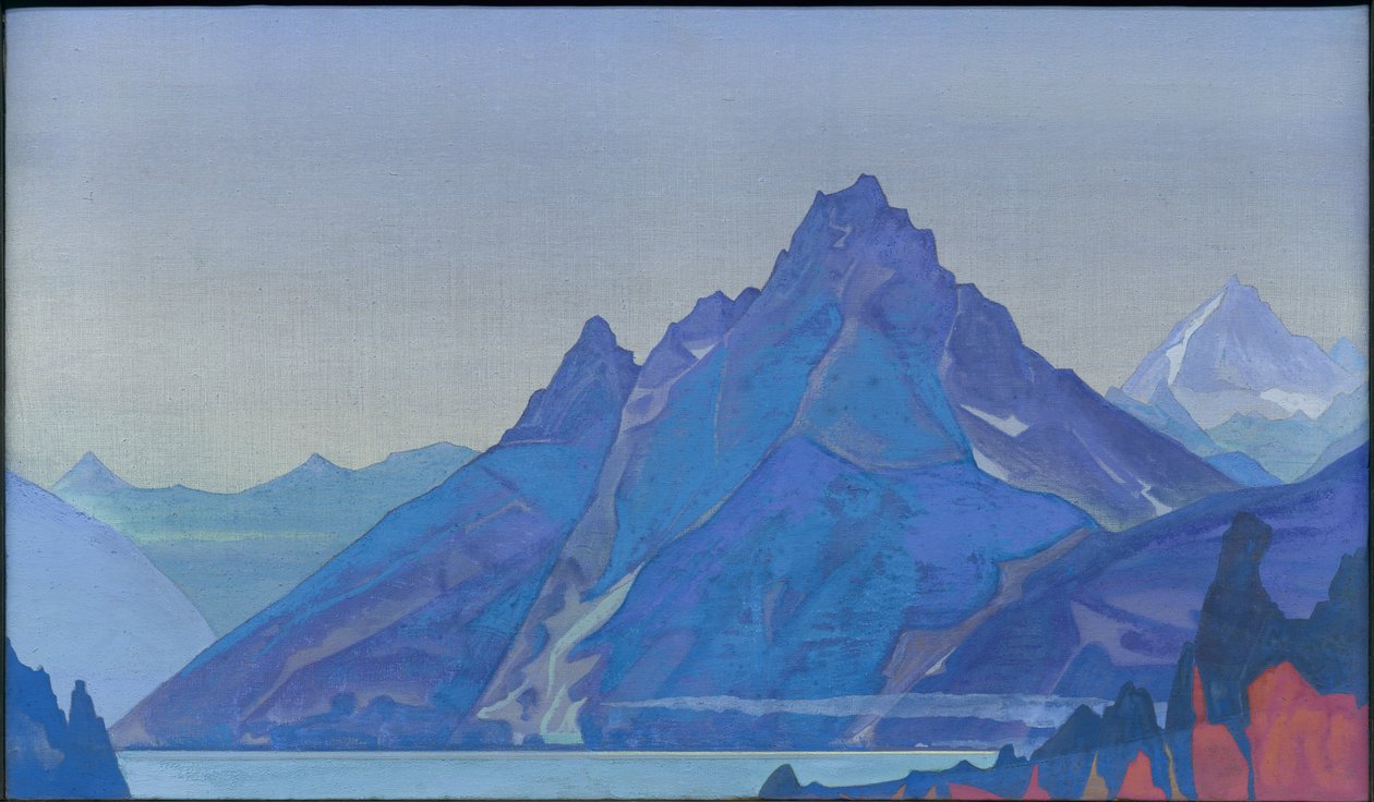 Lago de los Nagas, 1932 de Nicholas Roerich