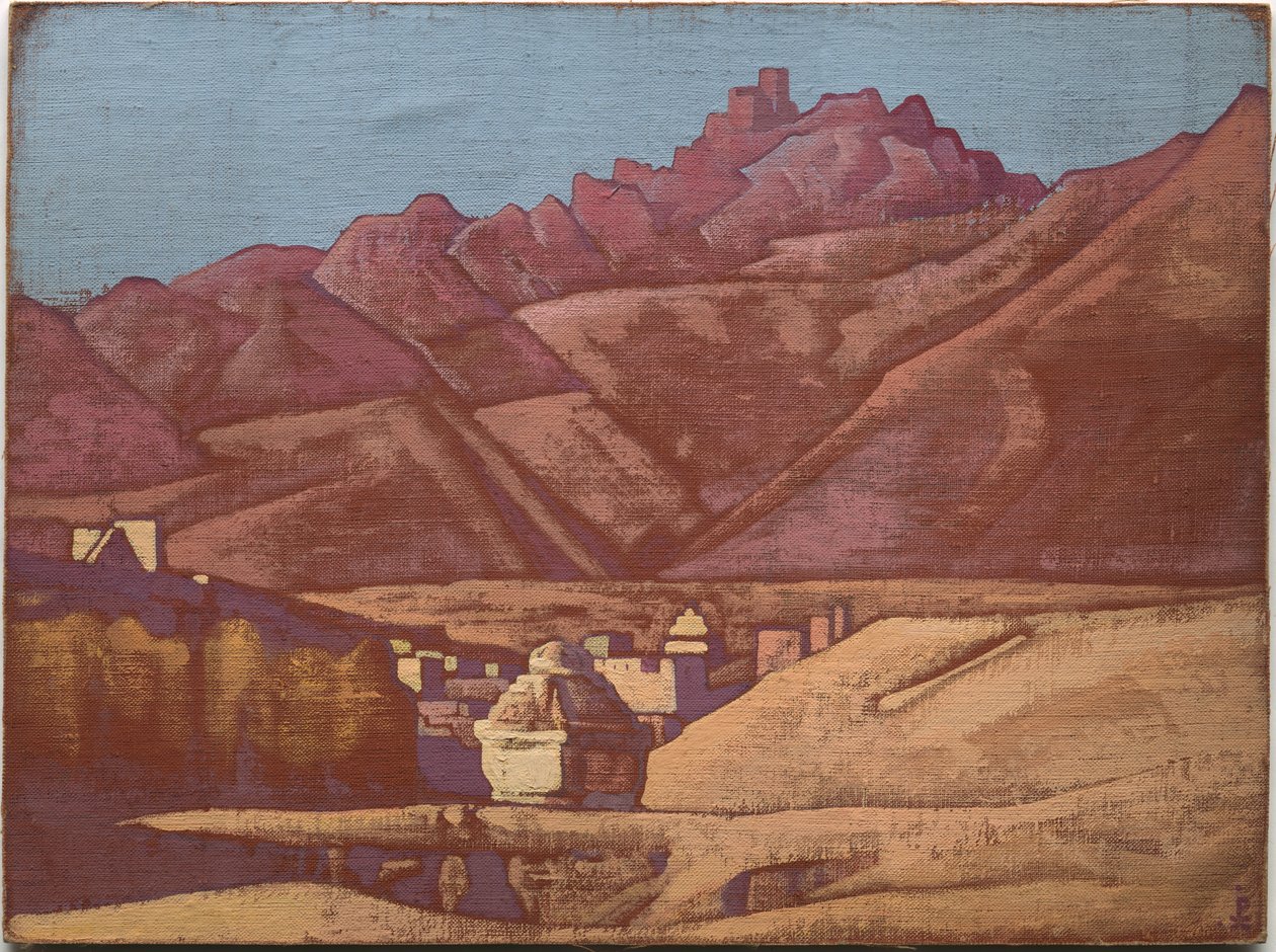Leh, Ladakh, 1925 de Nicholas Roerich