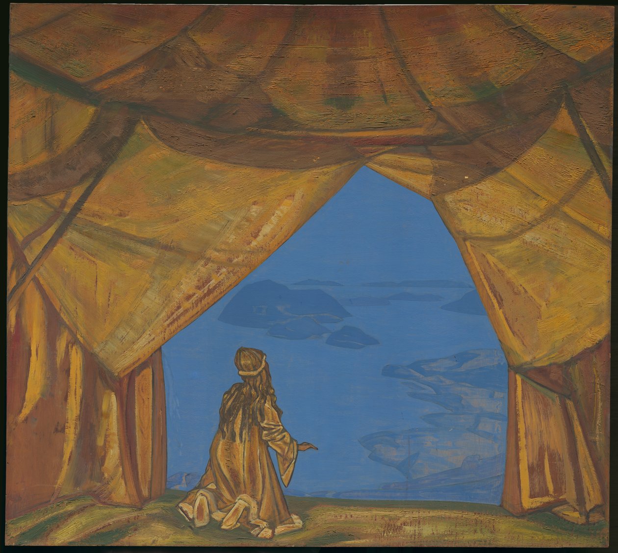 Señor de la noche, 1918 de Nicholas Roerich