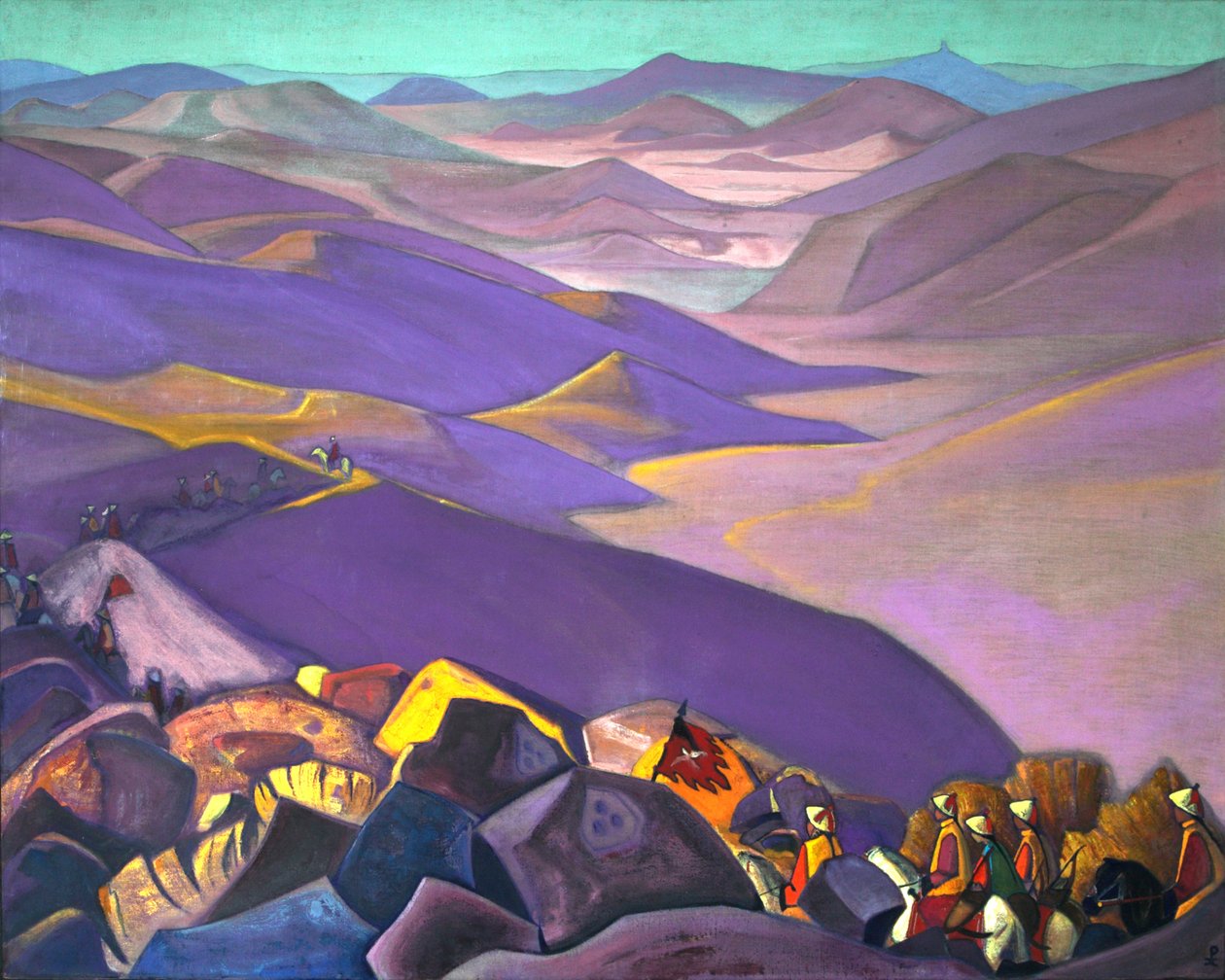 Mongolia, Genghis Khan, 1938 de Nicholas Roerich