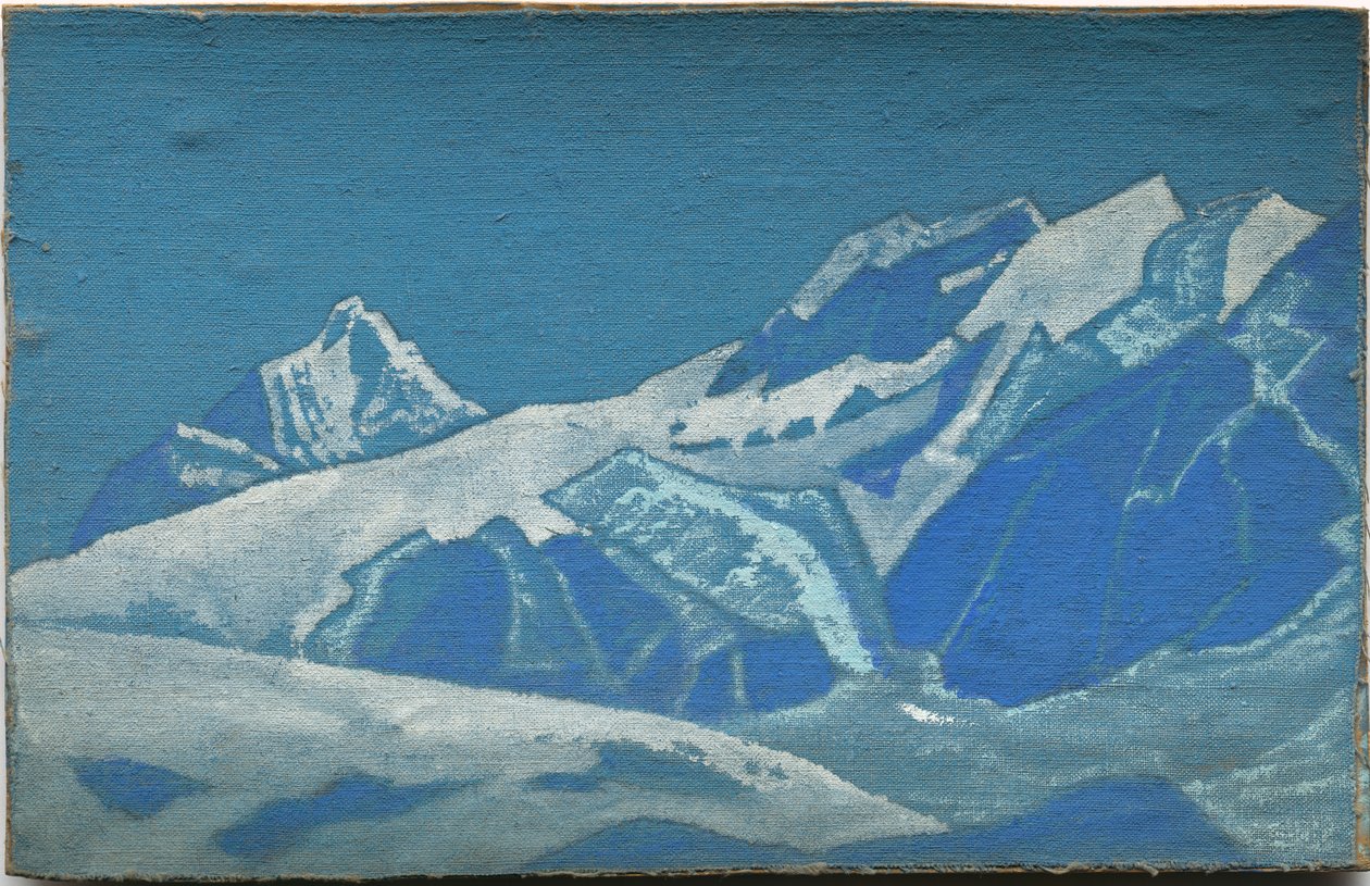 Estudio de montaña, c.1928-31 de Nicholas Roerich