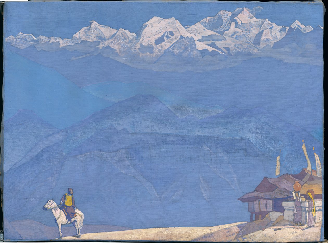"Recuerda", serie "Su país", 1924 de Nicholas Roerich